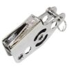 SEA SURE single block sliding 25mm, cable 8mm, hollow axle/U-bolt/V-clamp 3 ss0013