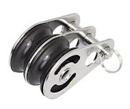 SEA SURE double block, sliding, 25mm, rope 8mm, locking pin 1 SEA SURE double block, sliding, 25mm, rope 8mm, locking pin