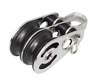 SEA SURE double block, sliding, 25mm, rope 8mm, shackle 1 SEA SURE double block, sliding, 25mm, rope 8mm, shackle