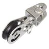 SEA SURE single block, sliding, 25mm, rope 8mm, swivel fork 3 ss0029