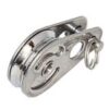 SEA SURE single sliding block 25mm, wire rope 4mm, locking pin
