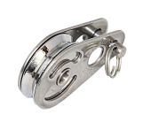 SEA SURE single sliding block 25mm, wire rope 4mm, locking pin