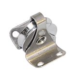 SEA SURE single sliding mast block 25mm, wire rope 4mm, U-bolt