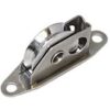 SEA SURE single mast block, sliding, 25mm, wire rope 4mm 2 ss0110