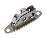 SEA SURE single mast block, sliding, 25mm, wire rope 4mm