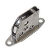 SEA SURE single mast block, sliding, 25mm, wire rope 4mm 2 ss0112