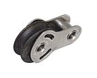SEA SURE single block sliding 20mm, rope 4mm, carbon pulley/hollow axle