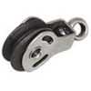 SEA SURE single block, sliding, 20mm, rope 4mm, carbon pulley/swivel eye