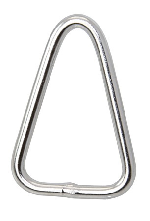 SEA SURE Triangle Ring polished A4 4.8x30mm, iL=50mm 1 SEA SURE Triangle Ring polished A4 4.8x30mm, iL=50mm