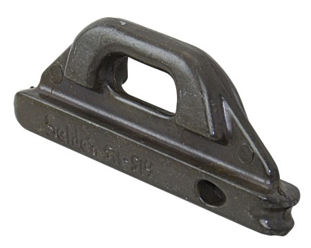 Mast slider, aluminum, 11.7mm, grey 1 Mast slider, aluminum, 11.7mm, grey
