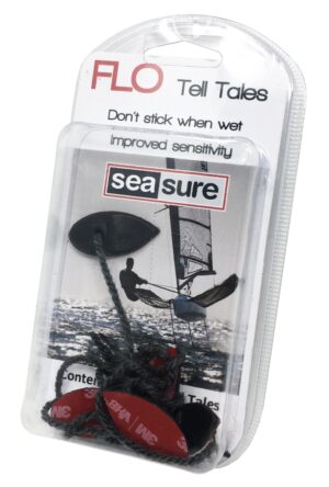 SEA SURE Flo Tell Tales trimming threads nylon black 6pcs.