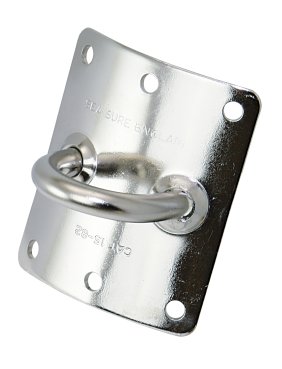 SEA SURE Mast Plate A4 8mm, 64x73mm, for 100mm Mast SB-Pack