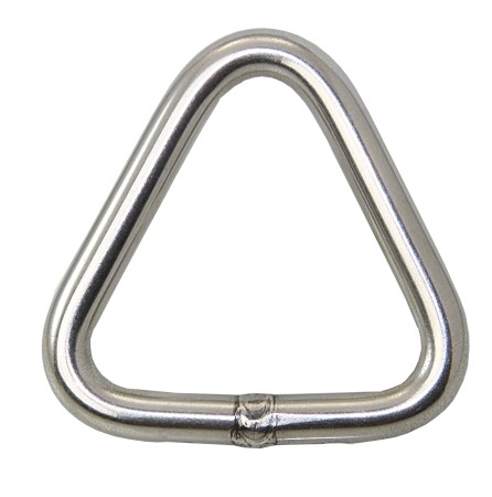 SEA SURE Triangle Ring polished A4 4.8x27mm, iL=25mm 1 SEA SURE Triangle Ring polished A4 4.8x27mm, iL=25mm