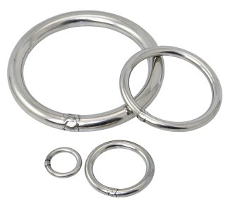 SEA SURE round ring unpolished A4 4x20mm 1 SEA SURE round ring unpolished A4 4x20mm