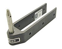 SEA SURE rudder fitting, long with pin, aluminum pin 8x46mm, iB=54mm 1 SEA SURE rudder fitting, long with pin, aluminum pin 8x46mm, iB=54mm