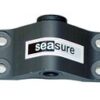 SEA SURE mirror fitting with plastic bushing, aluminum/A4, 8mm hole