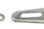 SEA SURE hem hinge with eye plate A4 75+17x30mm 3 ss2315