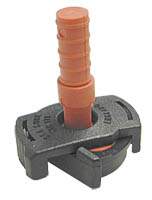 SEA SURE tiller extension joint with quick release, plastic, 13mm
