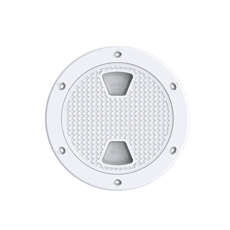 SEAFLO inspection cover with bayonet lock, PP/rubber, 101mm, white 1 SEAFLO inspection cover with bayonet lock, PP/rubber, 101mm, white