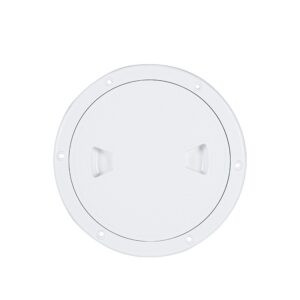 SEAFLO inspection cover with bayonet lock, PP/rubber, 180mm, white