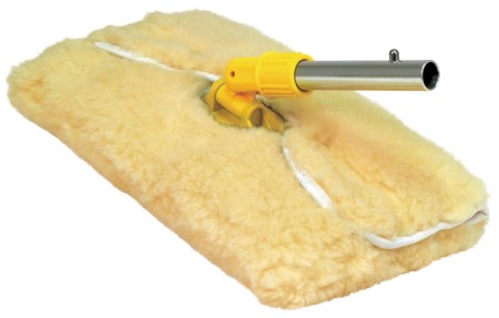 SWOBBIT washing pad including real sheepskin 1 SWOBBIT washing pad including real sheepskin
