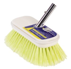 SWOBBIT deck brush 190mm soft, yellow