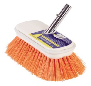 SWOBBIT deck brush 190mm medium, orange