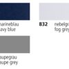 SATTLER Fabric Oceanic PES, PVC on one side, 205cm, 480g/m², fog grey 2 sx613 colours1 1
