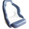 Steering seat/boat seat Sport, white/blue 2 tc1221