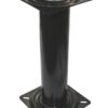 Chair leg, non-adjustable, steel, black lacquered, 177mm 3 tc12574