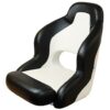 Steering seat/boat seat Sport, white/black