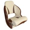 Steering seat/boat chair Sport PVC with flip-up function, beige/brown 2 tc1433