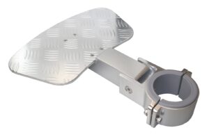 Foldable aluminum footrest for chair legs 87mm