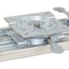 Seat console with sliding mechanism, rotatable, aluminum, 338x182x70mm 3 tc9014