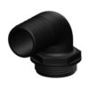 TRUDESIGN Hose Barb Aquavalve 90° 1½' for 38mm (1½') Hose, Black SB 2 td90293