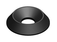 TRUDESIGN Rosette Nylon/GRP for countersunk screw M5 white 20pcs.