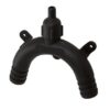 TRUDESIGN Swan Neck Valve Nylon/GRP for 19mm (3/4") Hose, Black