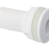 TRUDESIGN Through-hull fitting with mushroom head Nylon/GRP ¾' white SB-Pack 2 td90432