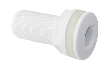 TRUDESIGN Through-hull fitting with mushroom head Nylon/GRP ¾' white SB-Pack 1 TRUDESIGN Through-hull fitting with mushroom head Nylon/GRP ¾' white SB-Pack