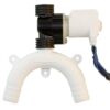 TRUDESIGN gooseneck solenoid valve nylon/GRP 24V for 25mm (1") hose, white 2 td90462 6