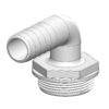 TRUDESIGN Tank hose barb 90° 1-1/2", for 25mm hose, white