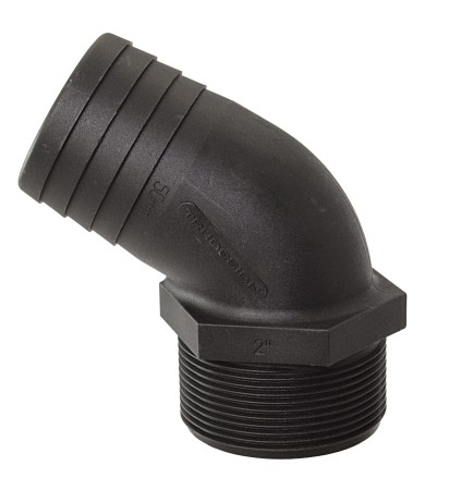 TRUDESIGN hose barb with 120° external thread for 25mm (1") hose 1 TRUDESIGN hose barb with 120° external thread for 25mm (1") hose