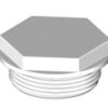 TRUDESIGN end plug Aquavalve nylon/GRP 1½' black 3 td90547 2