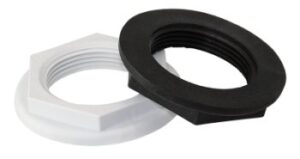 TRUDESIGN Locknut Nylon/GRP ¾' white SB-Pack
