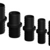 TRUDESIGN Hose Connector Straight Nylon/GRP 50mm Black 3 td90599 5