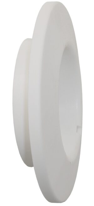 TRUDESIGN flange for bulkhead penetration nylon/GRP 2' white