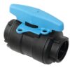 TRUDESIGN Ball Lock Valve with T-Handle Nylon/GRP 1¼' SB-Pack