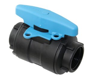 TRUDESIGN Ball Lock Valve with T-Handle Nylon/GRP 1½' SB-Pack