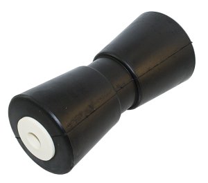 V-shaped keel roller, rubber with ABS bushing, 80x241mm, iD=16mm 1 V-shaped keel roller, rubber with ABS bushing, 80x241mm, iD=16mm
