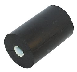 Rubber side roller with ABS bushing 62x150mm, iD=16mm
